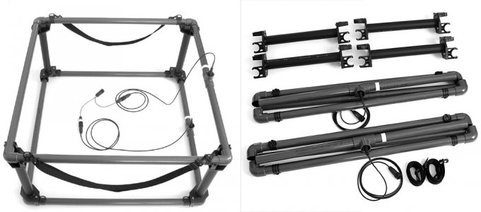 Lorenz Z1 1m x 1m double frame head set: two 1m x 1m frame Coil