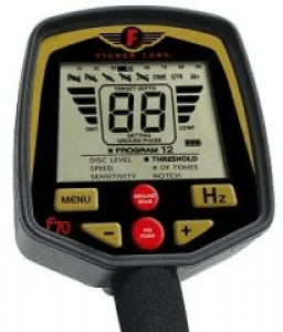 Fisher F70 Treasure Detector Special Package with 11'' DD and 15'' DD Coils