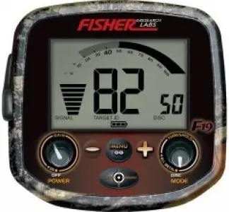 Fisher F19 LTD Camo Treasure Detector (10x5'' DD Head)