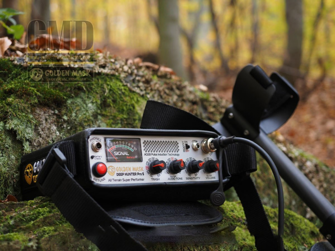 Golden Mask Deep Hunter Pro 5 Treasure Detector