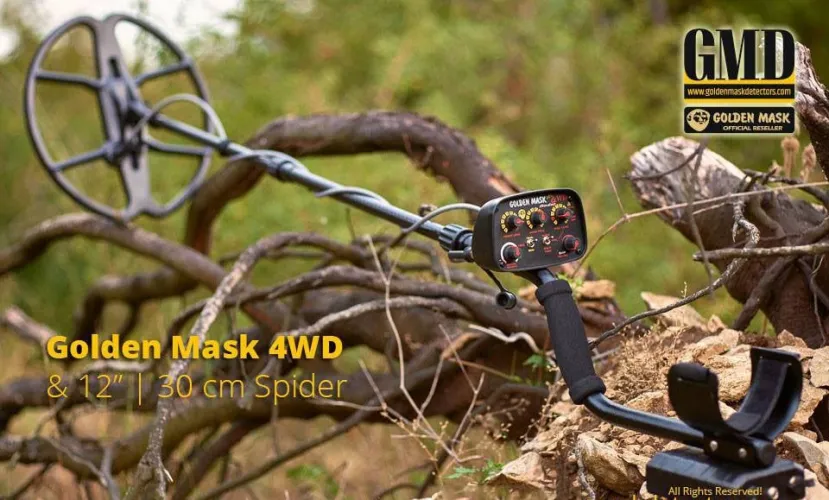 Golden Mask 4 WD (New Shaft) Treasure Detector