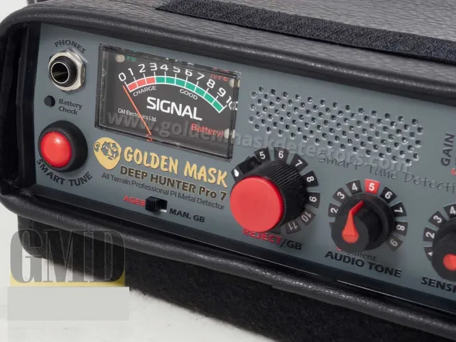 Golden Mask Deep Hunter Pro 7 Treasure Detector