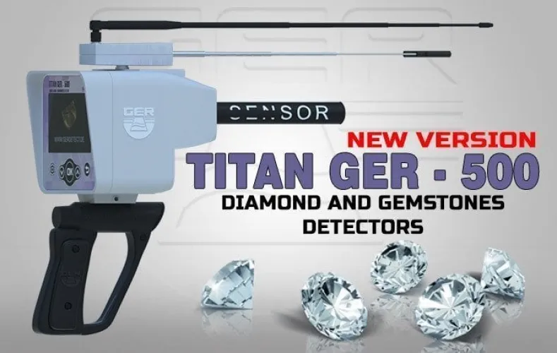 Titan Ger 500 Plus Device Gemstone Detector