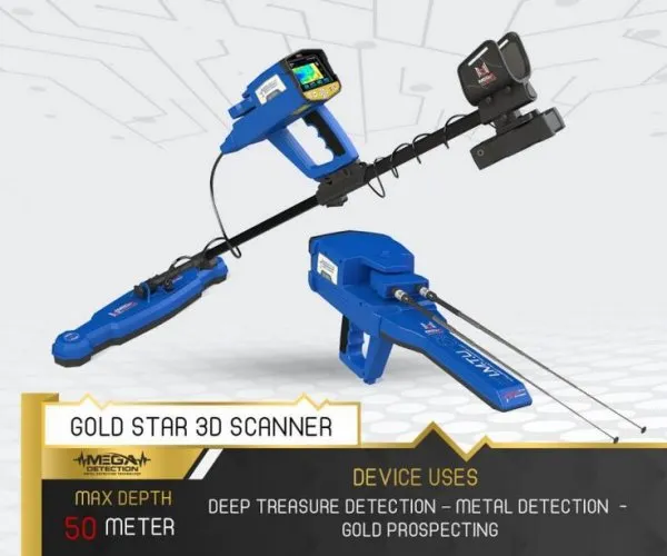 MEGA Gold Star 3D