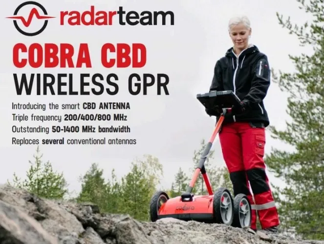 Cobra Wireless GPR Underground Imaging