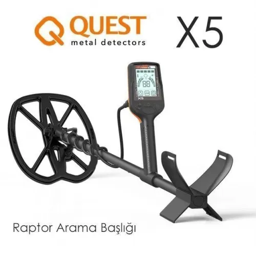Quest X5 Define Dedektörü - 33cm Başlıklı