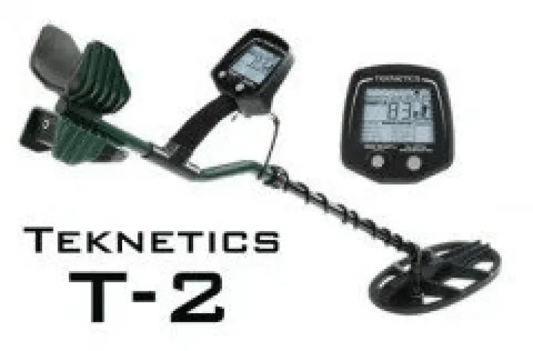 Teknetics T2+ Treasure Detector (with 11 DD and 15 DD Heads) Headphones and charger)