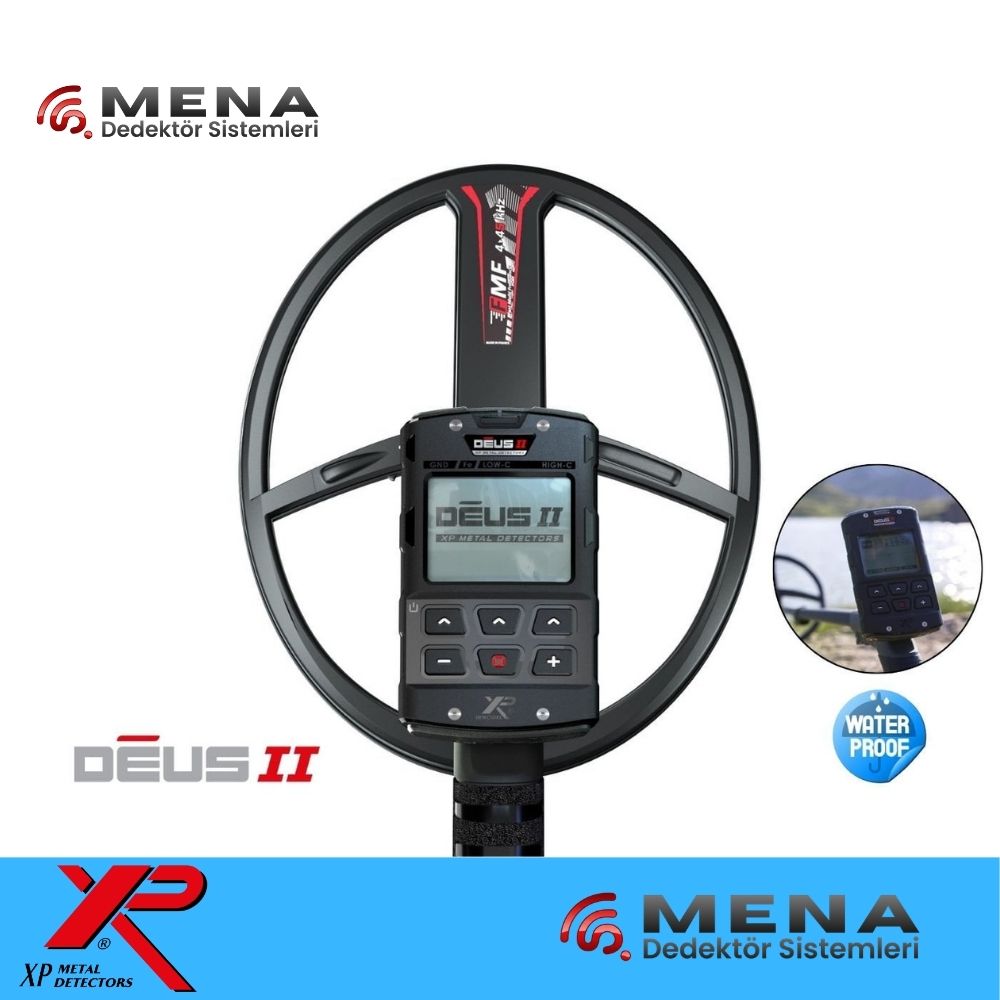 XP Deus 2 Dedektör (WS6 Kulaklık, 34X28CM FMF Başlıklı)