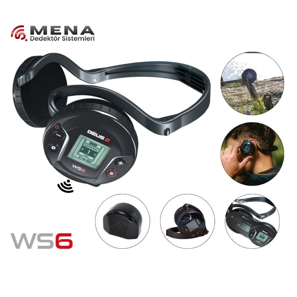 Deus 2 Dedektör - 22,5cm FMF Başlık, WS6 Master