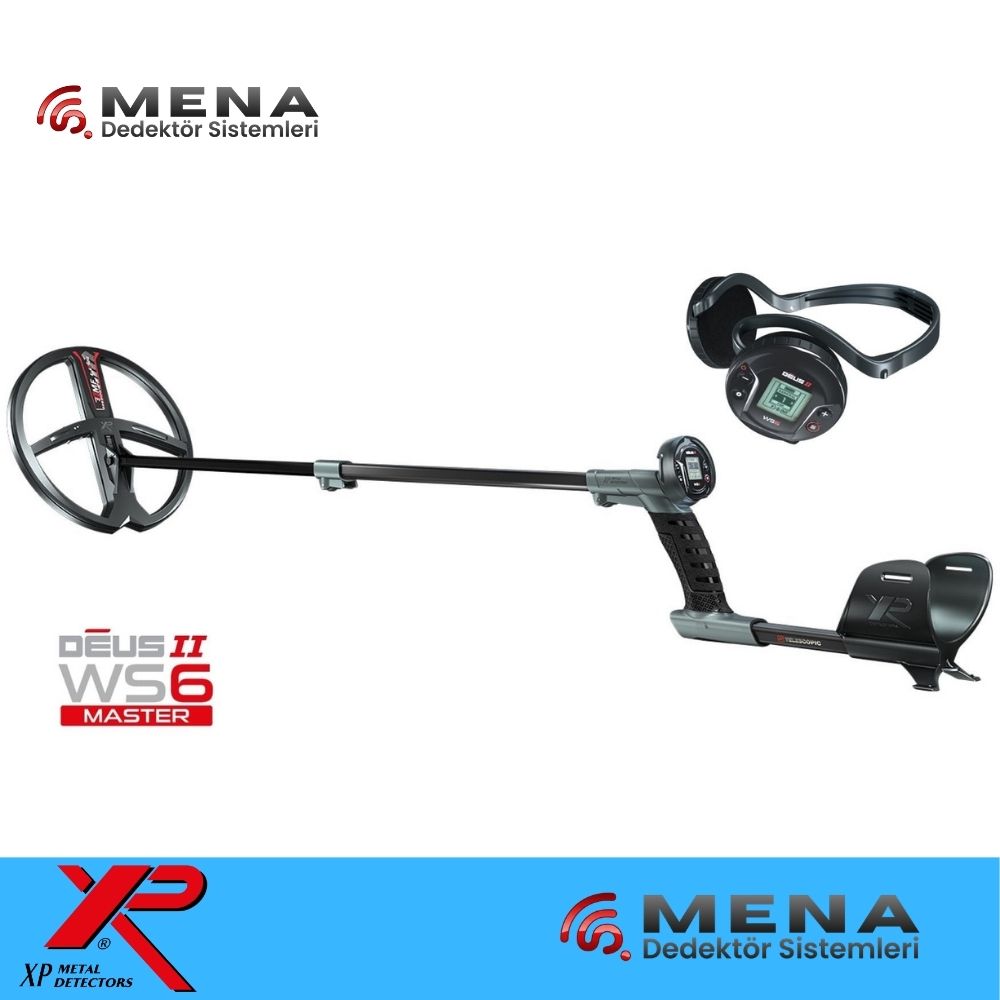 XP Deus WS6 Master Dedektör (28CM FMF Başlıklı)