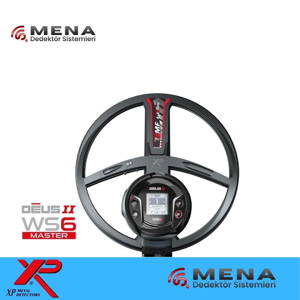 XP Deus WS6 Master Dedektör (28CM FMF Başlıklı)