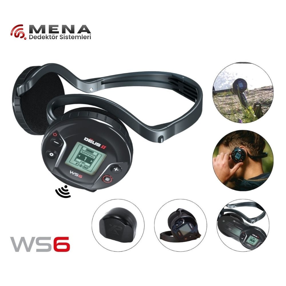 XP Deus WS6 Master Dedektör (28CM FMF Başlıklı)