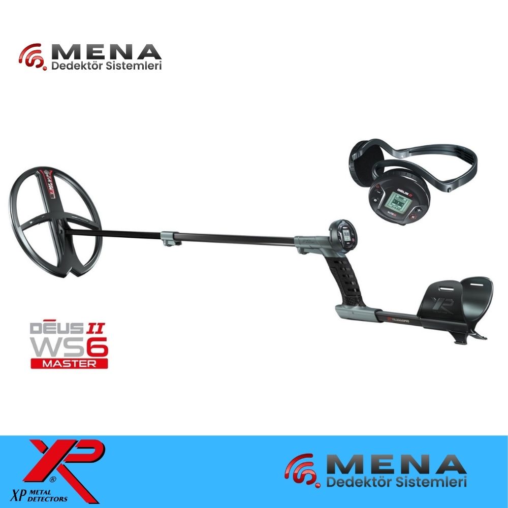 XP WS6 Master Dedektör (WS6 Kablosuz Kulaklık ve 34x28CM FMF Başlıklı)