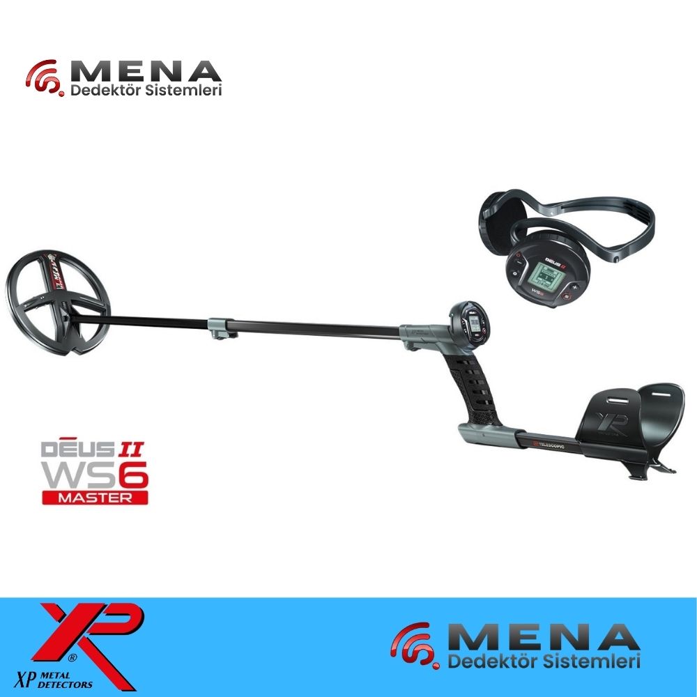 XP Deus WS6 Master Dedektör (22CM FMF Başlıklı)
