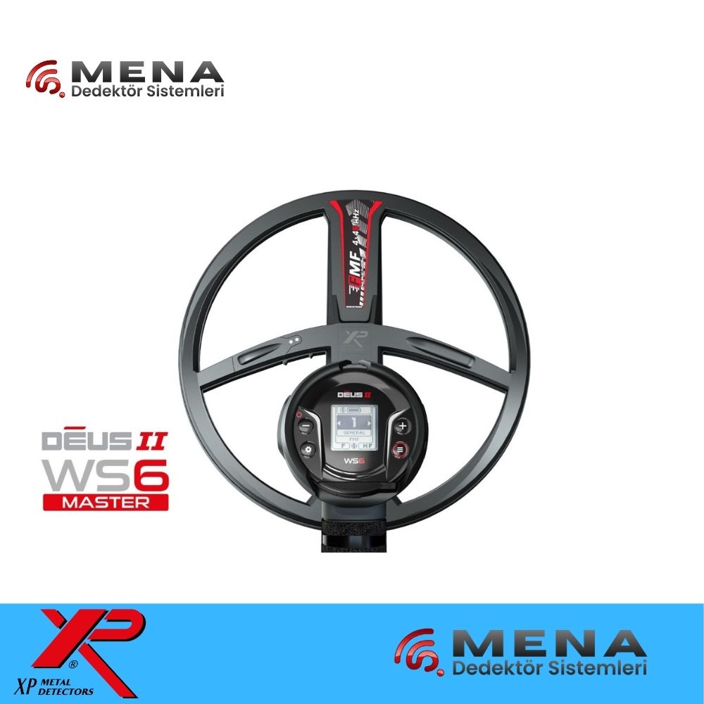 XP Deus WS6 Master Dedektör (22CM FMF Başlıklı)